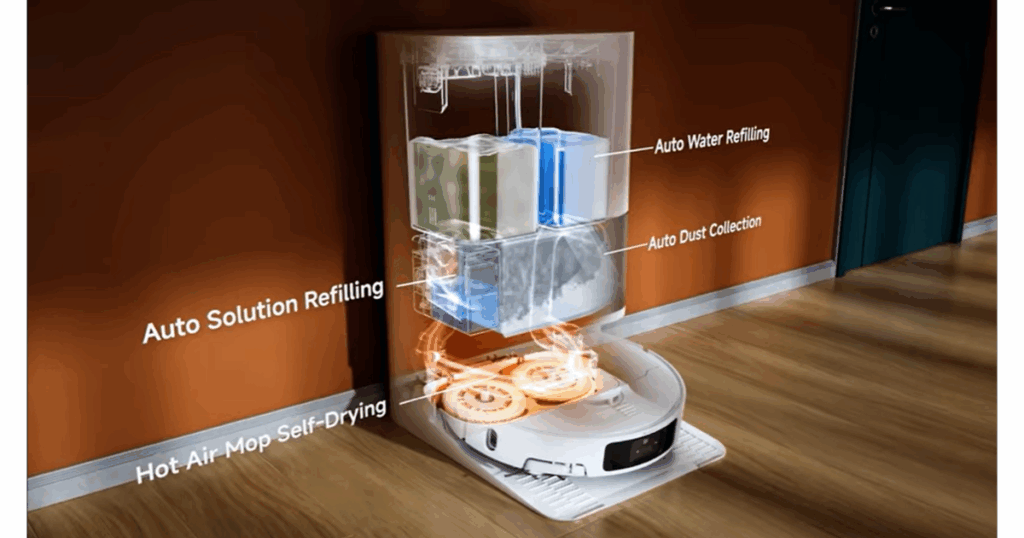 MOVA P10 Pro Ultra Fully Featured Mop Station