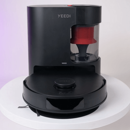 Yeedi C12 Robot Vacuum and Mop at the Vacuum Wars Studio