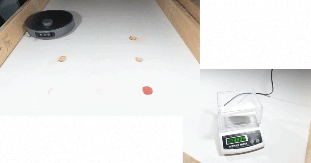 The 3i P10 Ultra did well in our stain test with 141 points, but it had more than double the average amount of water left behind, which penalized its mopping results