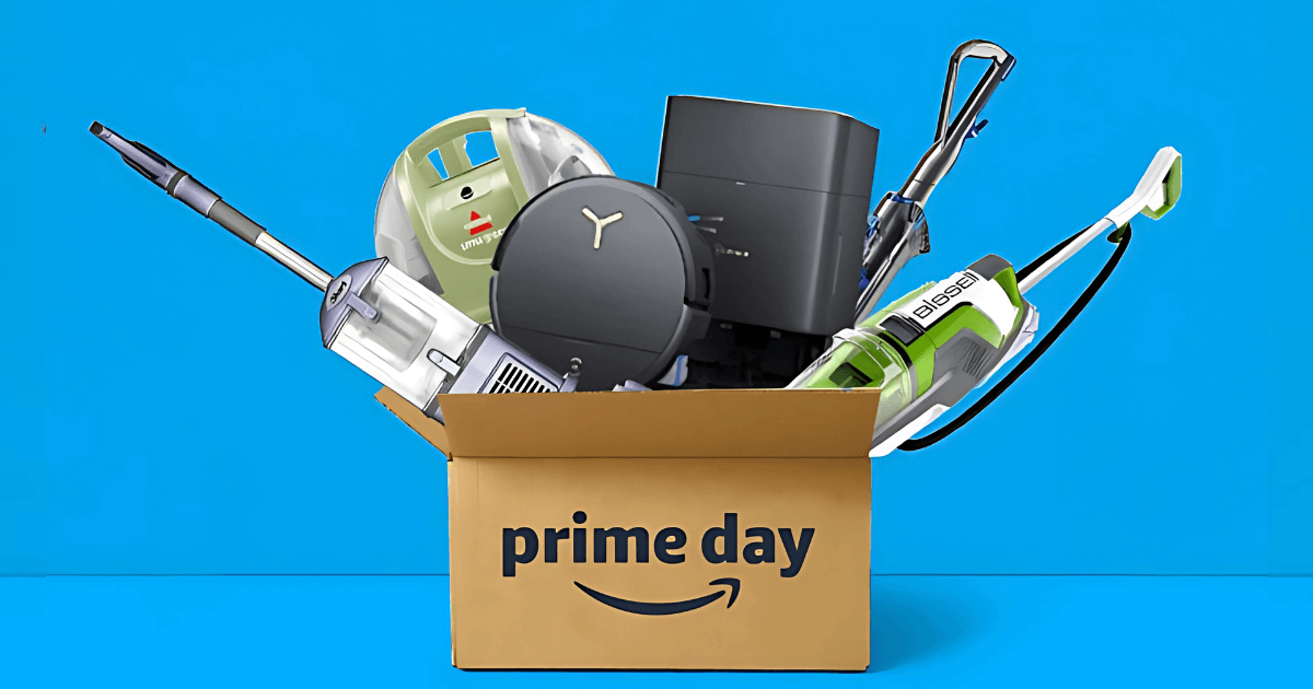 Amazon Prime Day Sales on Upright, Cordles and Robot Vacuums and Carpet Cleaners.