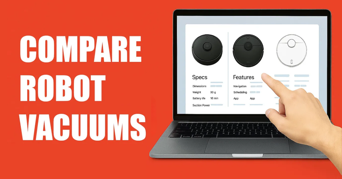 Compare Robot Vacuums at RobotVacs