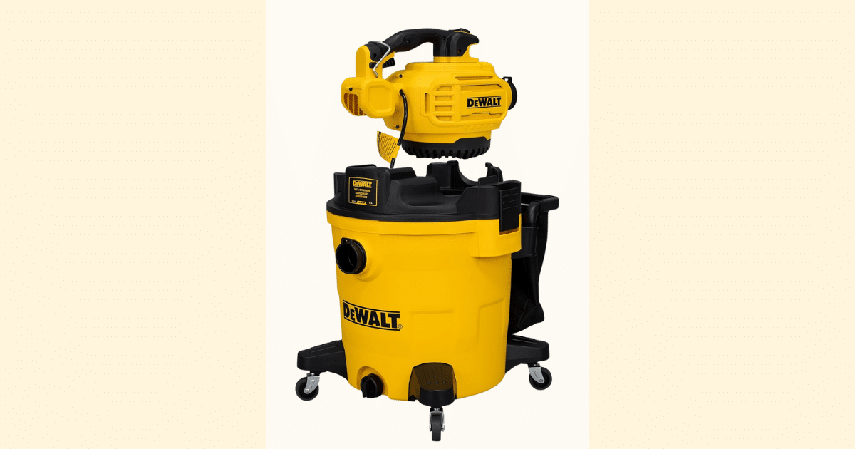 Dewalt DXV212P wet dry shop vacuum and blower