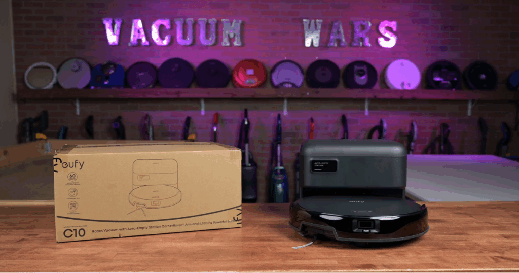 The Eufy C10 performed well enough to appear on our budget vacuum list at the time of its testing