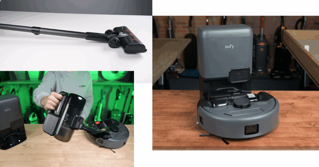 Eufy E20 with handheld component