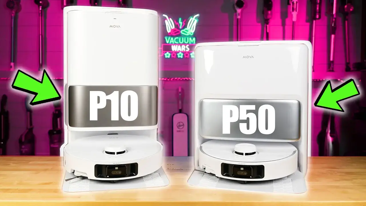 MOVA P50 Pro Ultra and MOVA P10 Pro Ultra robot vacuums