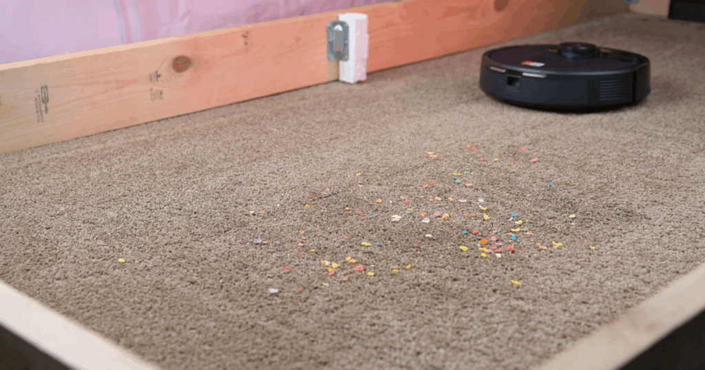 The Roborock Q7 M5 can automatically increase its suction on carpet