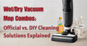 Wet Dry Vacuum Mop Combos Official vs. DIY Cleaning Solutions Explained