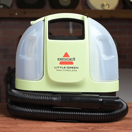 Bissell Little Green Mini Cordless Spot Cleaner at the Vacuum Wars Studio