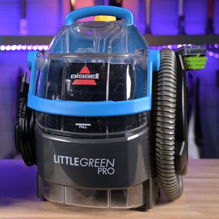 Bissell Little Green Pro Spot Cleaner at the Vacuum Wars Studio