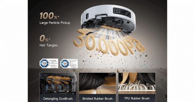 DREAME Aqua10 Ultra Roller Complete Blanc - Fiche Technique, Prix Et Avis