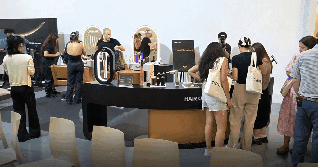 Dreame Personal Care Devices displayed at the 2025 Launch