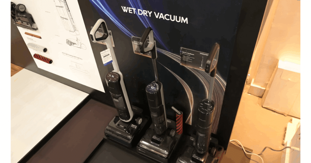 Dreame Wet Dry Vacuum Lineup 2025