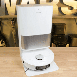 Dreame L40s Ultra AE robot vacuum and mop combo in the Vacuum Wars studio
