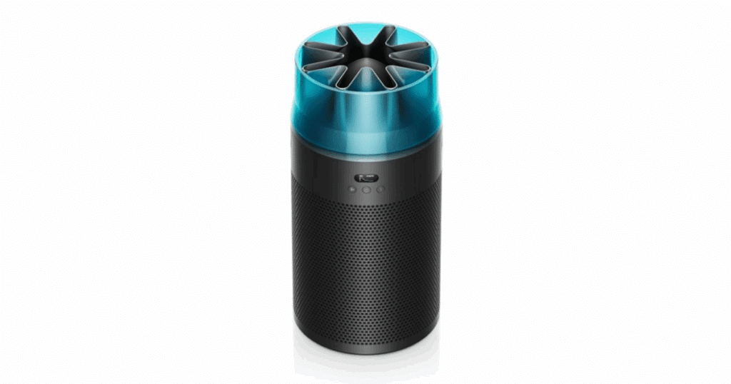 Dyson HushJet Purifier Compact with new HushJet nozzle, ultra-quiet 24 dB operation, and high airflow for small spaces.