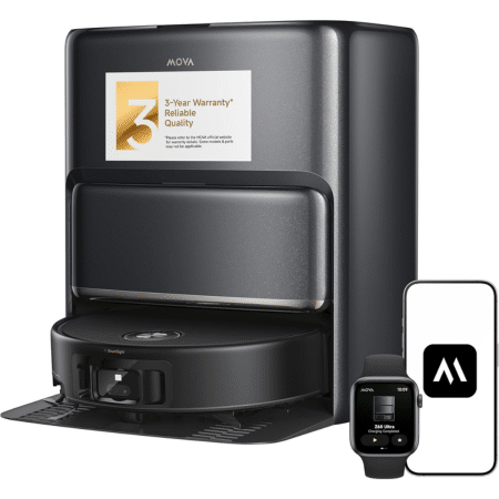 MOVA Z60 Robot Vacuum Mop Combo