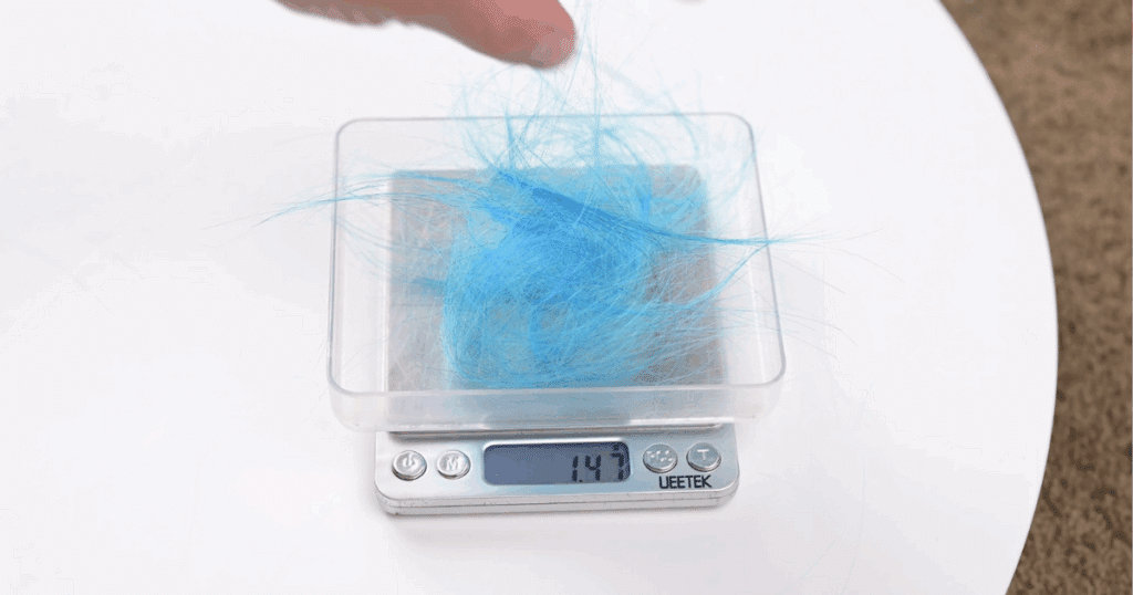 The Roomba 105 Vac only removed 29% of hair from the carpet in our flattened pet hair test, far lower than the average of 81%
