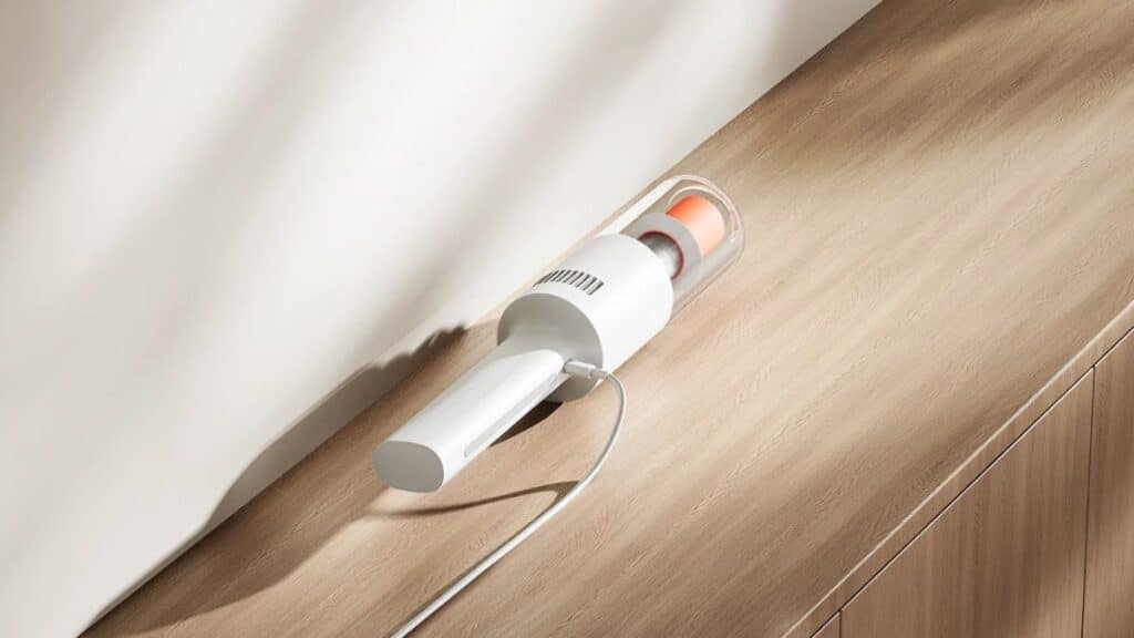 Xiaomi P30 cordless vacuum with USB-C charging port