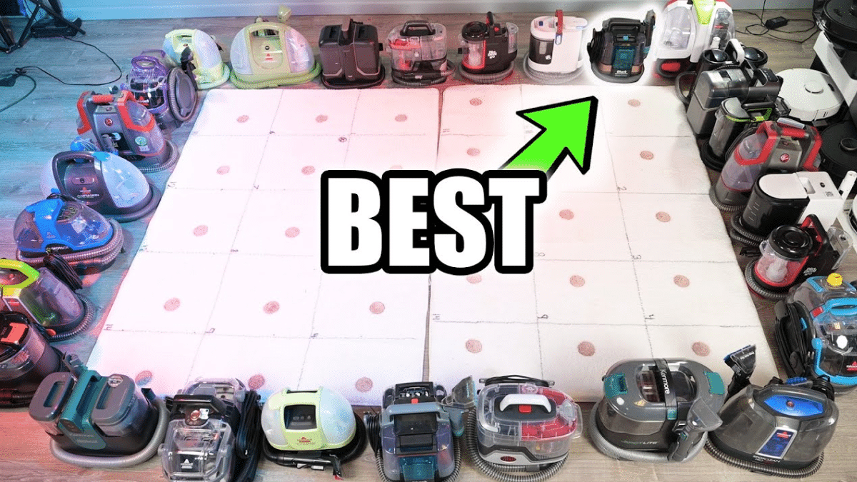 Best Spot Cleaner 2025 Competition at Vacuum Wars