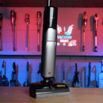 MOVA X4 Pro hard floor cleaner at the Vacuum Wars studio