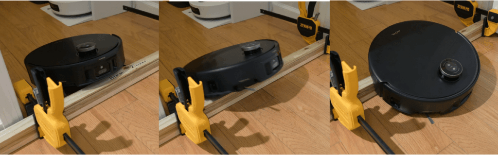 MOVA Z60 threshold crossing | Vacuum Wars MOVA Z60 crossing a doorway threshold.