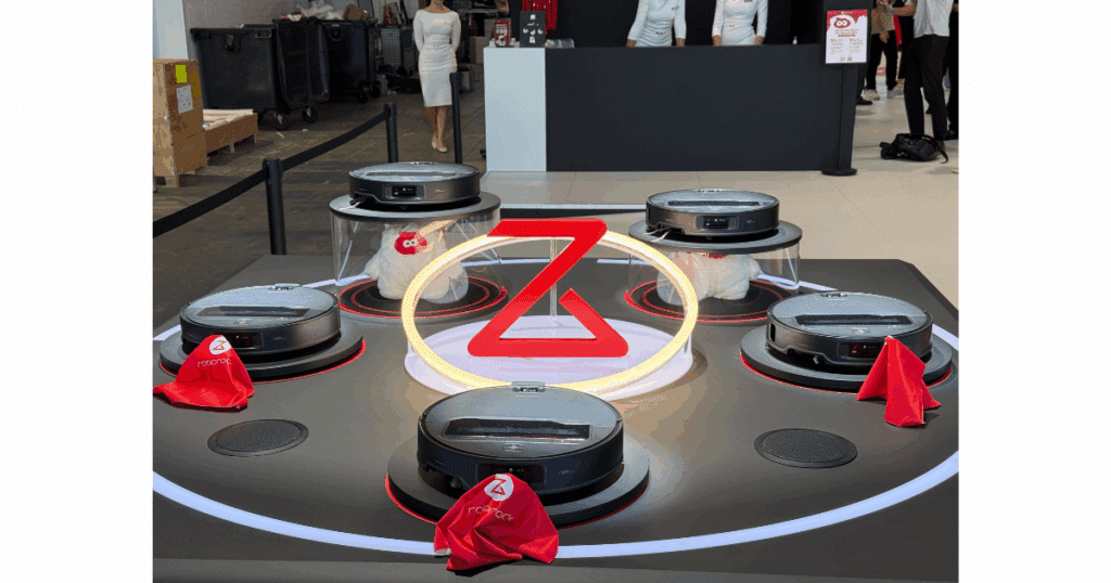 Roborock Saros Z70 Robot Vacuum Mop Combo at IFA 2025