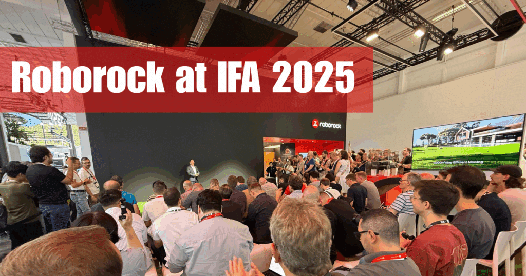 Roborock presenting at IFA 2025