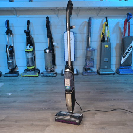 Shark Steam Pickup hard floor cleaner at the Vacuum wars studio