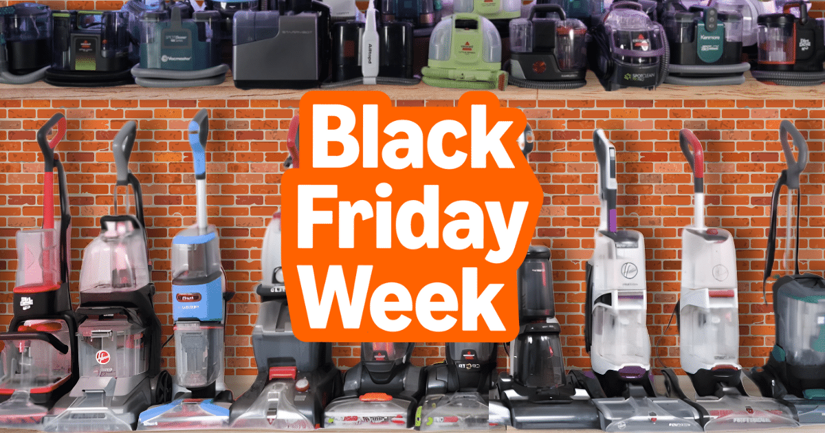 Black Friday Deals Carpet Cleaners 2025 at Vacuum Wars