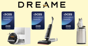 Dreame CES 2026 Innovation Honoree title image | Vacuum Wars Dreame CES 2026 Innovation Award Honoree Title