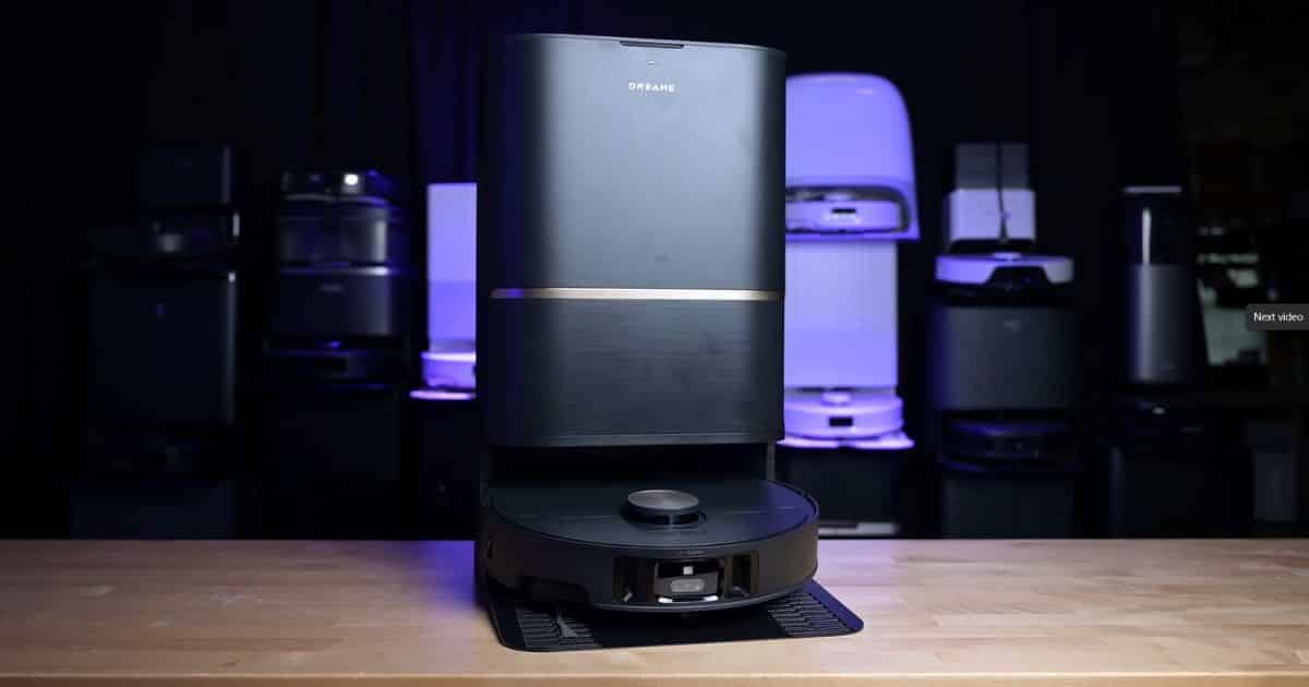 The Dreame L50 Ultra robot vacuum and mop we purchased for our Vacuum Wars review