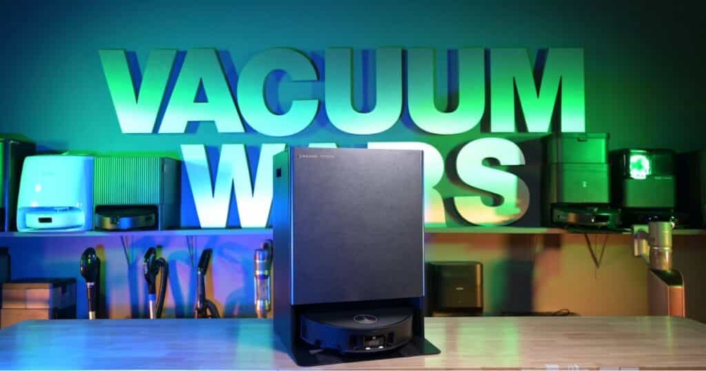 The Dreame Matrix10 Ultra robot vacuum and mop combo we purchased for our Vacuum Wars review