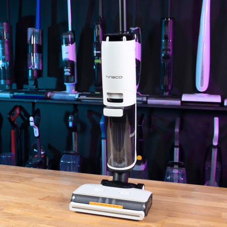 Tineco Floor One S7 Steam vacuum mop combo at the Vacuum Wars studio