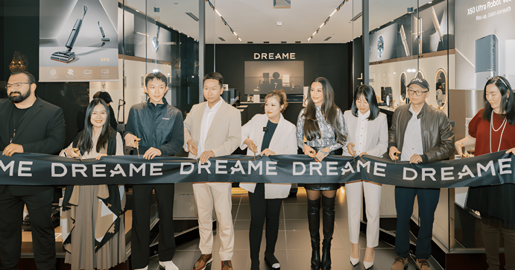 Dreame Retail Location Ribbing Cutting in New Jersey | Vacuum Wars Dreame Retail Location Ribbing Cutting in New Jersey