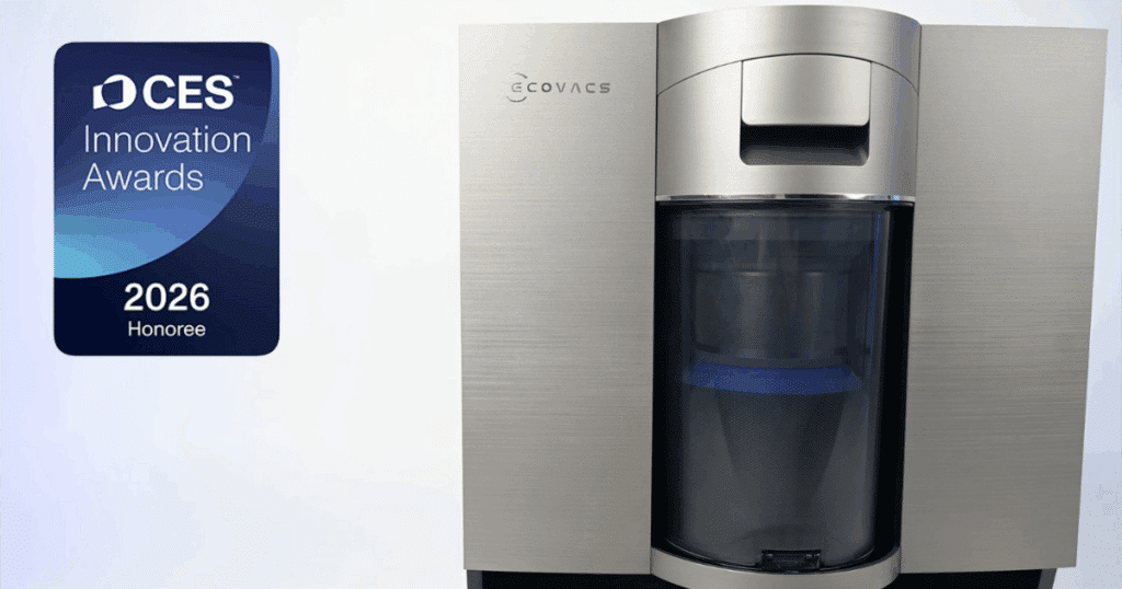 Ecovacs Deebot X11 OmniCyclone Recognized as a CES 2026 Innovation Honoree