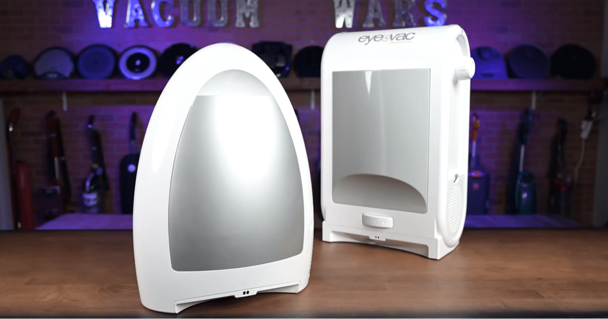 EyeVac Touchless Vacuums at Vacuum Wars Review