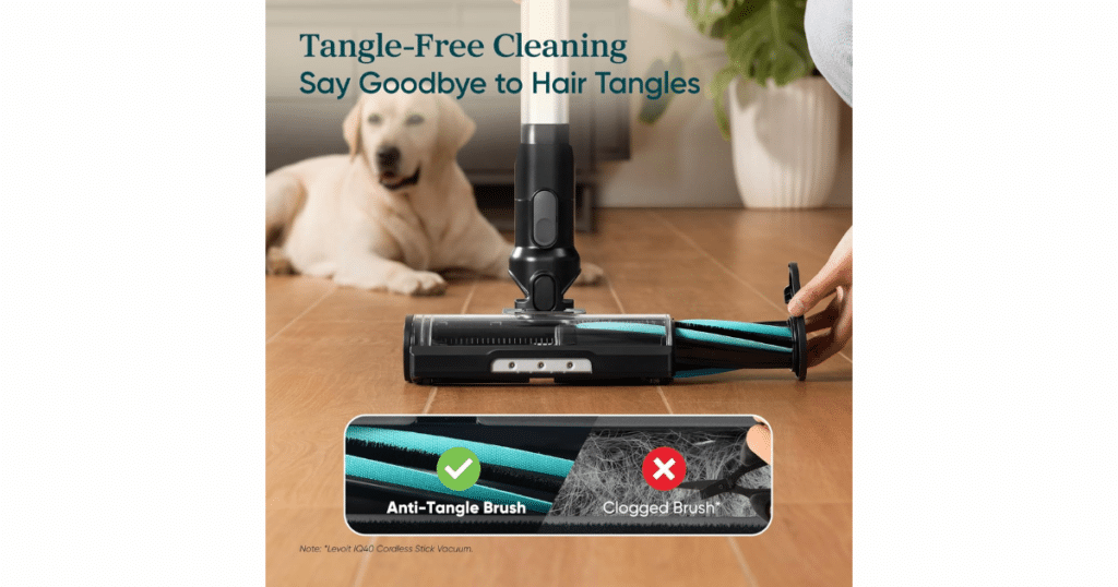Levoit LVAC 200 MAX Anti Tangle Brushroll | Vacuum Wars