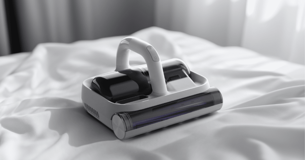 Narwal U50 Product | Vacuum Wars Narwal U50 mattress vacuum cleaner designed for dust mite and allergen removal on bedding.