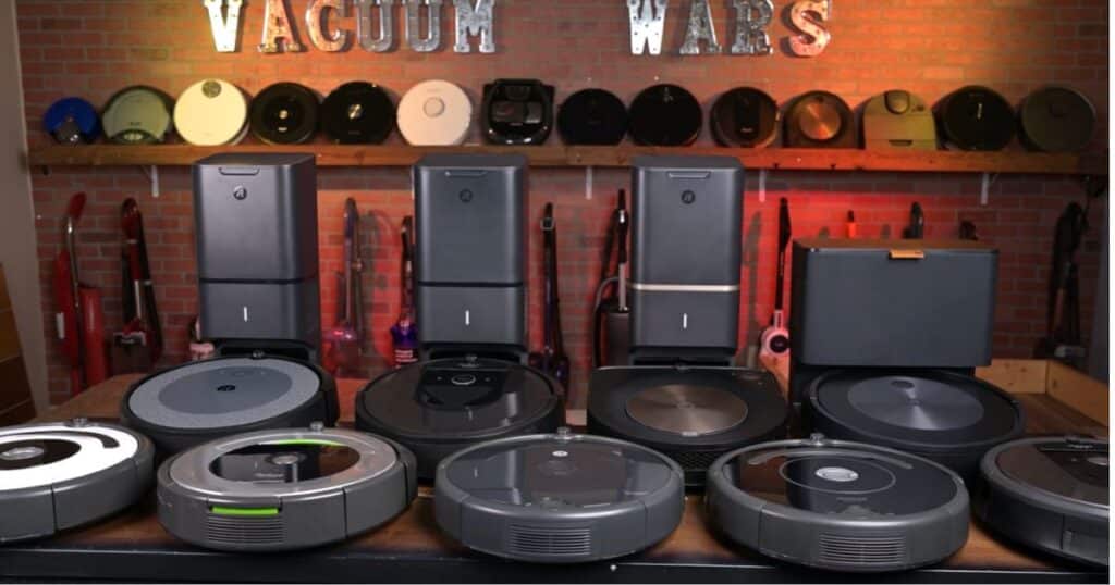 irobot-roomba-robot-vacuums-vacuum-wars-testing | Vacuum Wars Collection of iRobot Roomba robot vacuums tested and evaluated by Vacuum Wars over the years