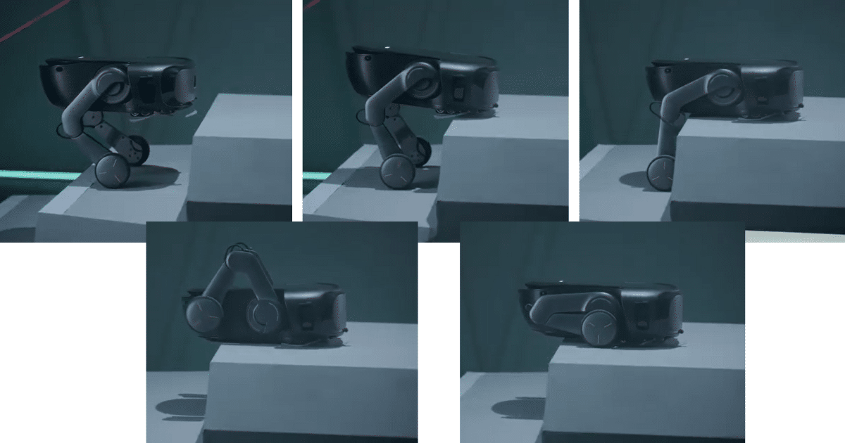 Climbing Rover Roborock Saros Rover at CES 2026: Wheel-Leg Design for Climbing Stairs