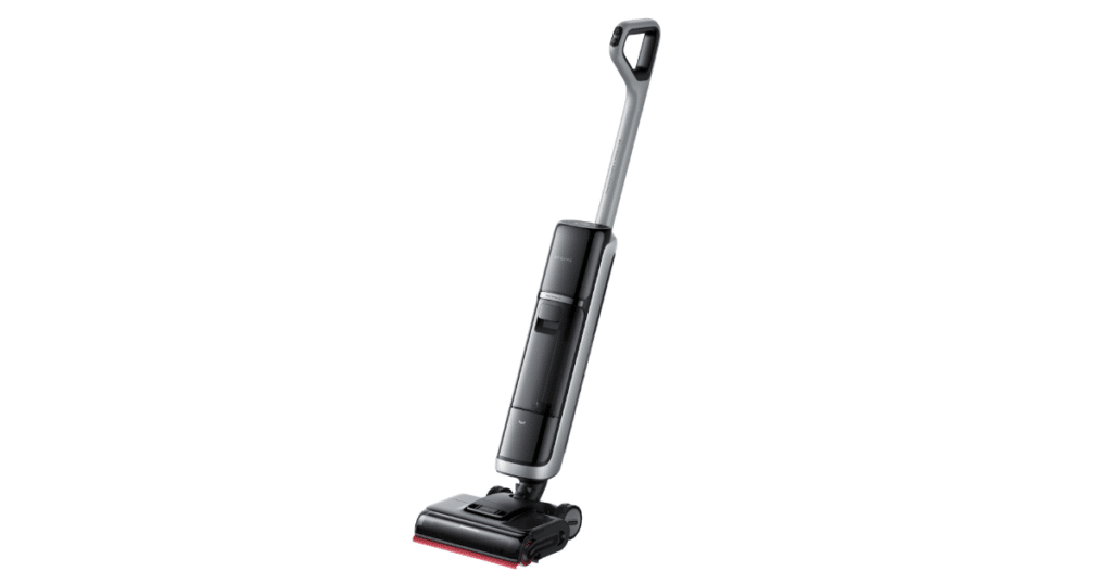 Dreame H15 Pro Heat hard floor cleaner | Vacuum Wars Dreame H15 Pro Heat upright wet/dry vacuum shown against a white background