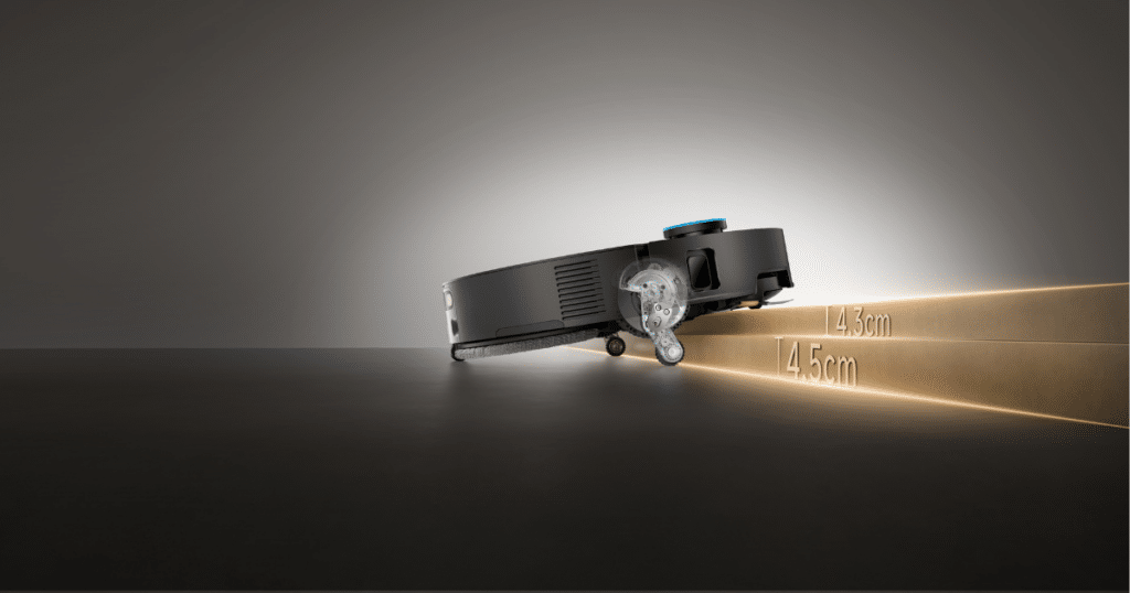 Dreame X60 Max Ultra Complete pro leap | Vacuum Wars FlexiAdapt™ obstacle-crossing system on the X60 Max Ultra Complete