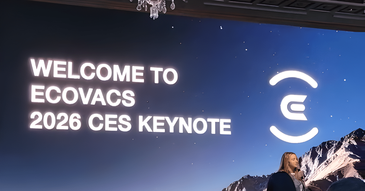 Ecovacs Keynote at CES 2026