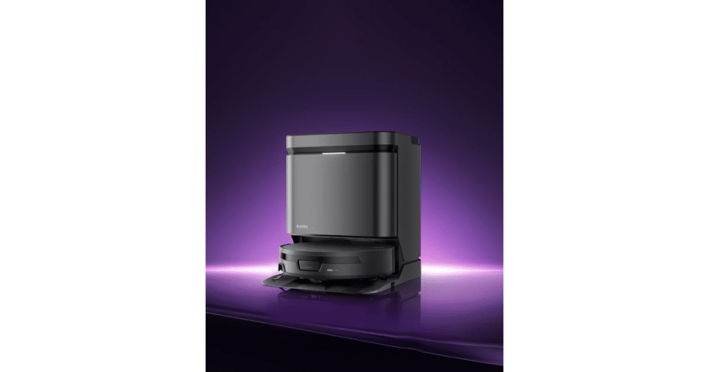 Eureka Z50 robot vacuum and mop combo with roller washing system