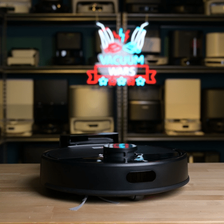 Roborock Q7 L5 in studio 450 ©Vacuum Wars | Vacuum Wars