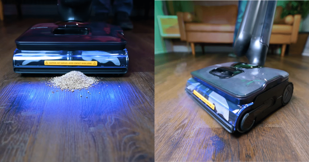 Tineco Floor One S9 Artist Steam vacuum | Vacuum Wars Tineco Floor One S9 Artist Steam vacuum mop combo cleaning hard floors while vacuuming and mopping at the same time