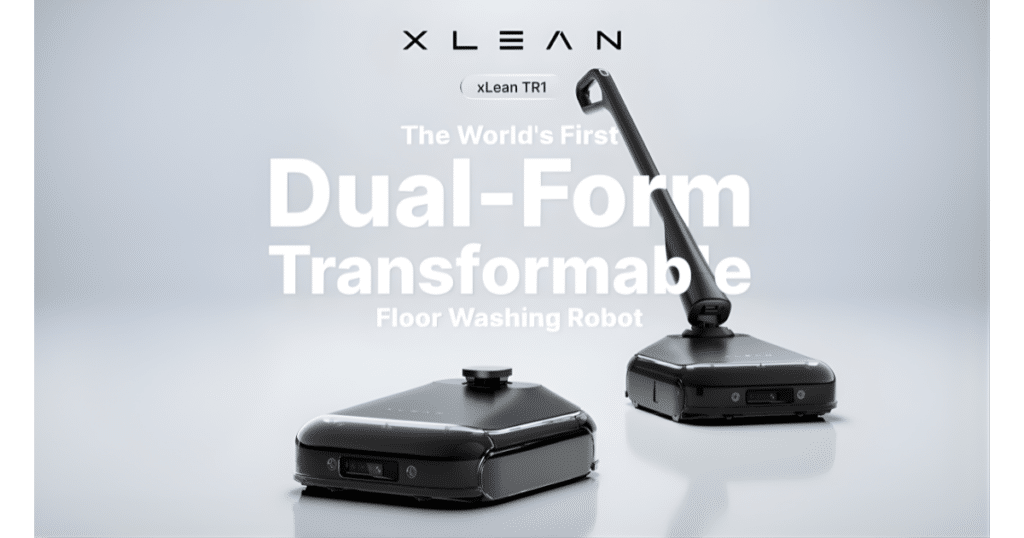 xLean TR1 dual form robot vacuum floor washer | Vacuum Wars