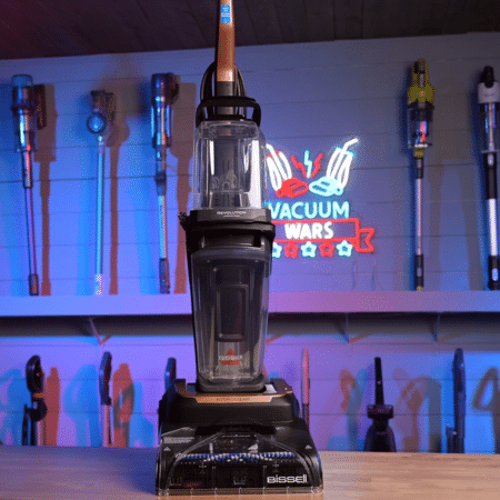 Bissell Revolution HydroSteam 4123 in studio 450 ©Vacuum Wars | Vacuum Wars