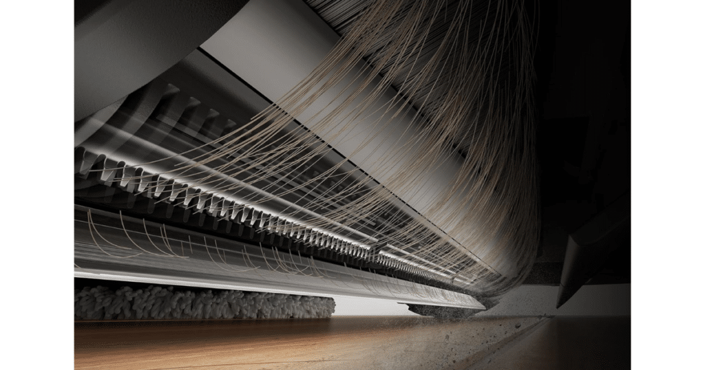 Dreame Tricut brush | Vacuum Wars A close up illustration of Dreame's TriCut brush, which slices hair to prevent it from wrapping and is sold separately on D-models except for the D30 Ultra