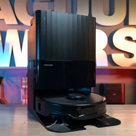 Roborock Qrevo Edge S5A in studio 450 ©Vacuum Wars | Vacuum Wars