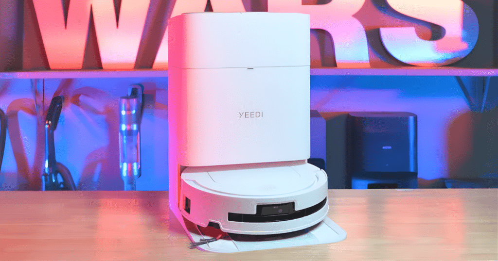 Yeedi M14 Plus Hero | Vacuum Wars Yeedi M14 Plus robot vacuum and mop combo